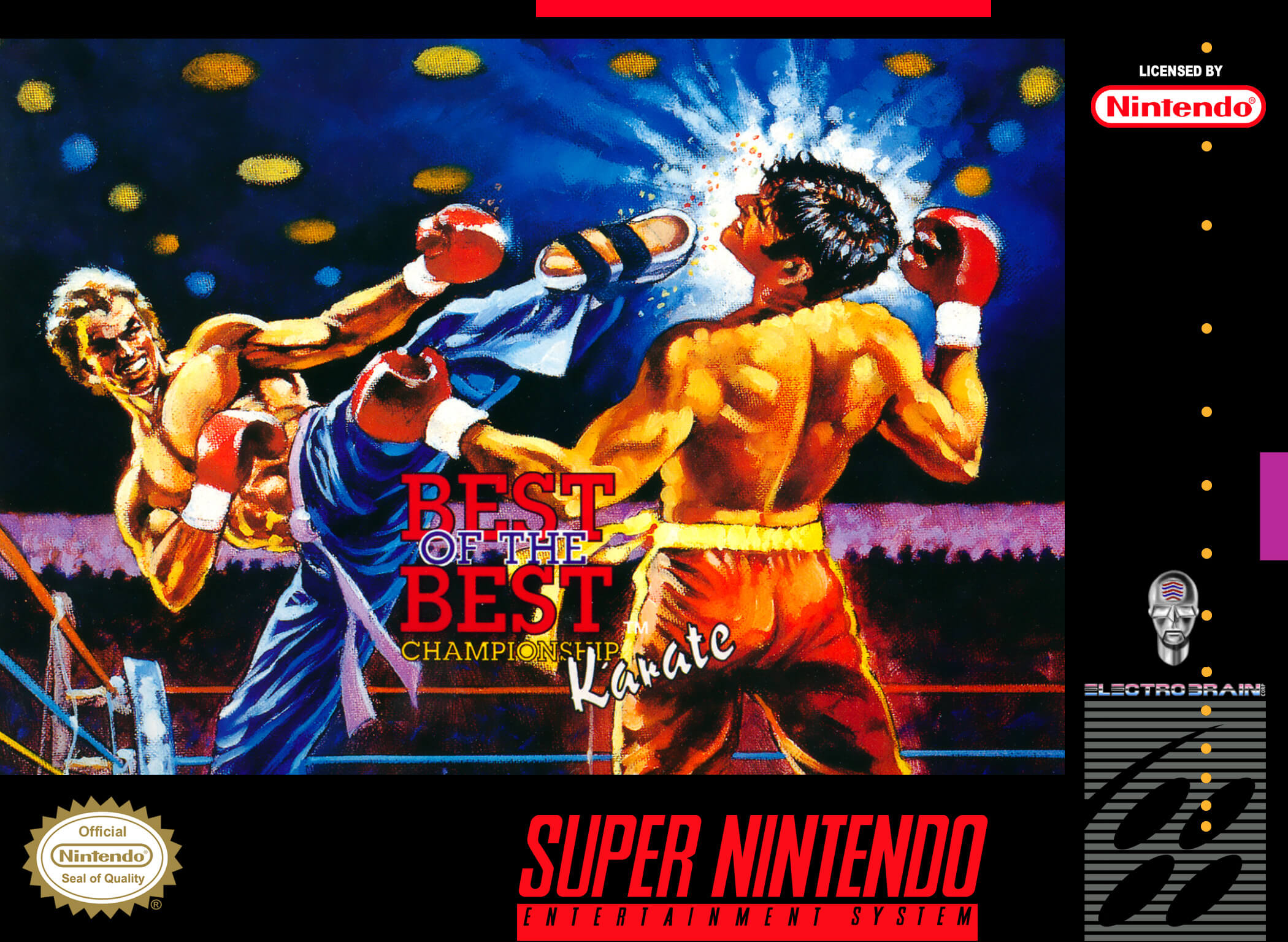 Best of the Best: Championship Karate - Nintendo SNES ROM - Download