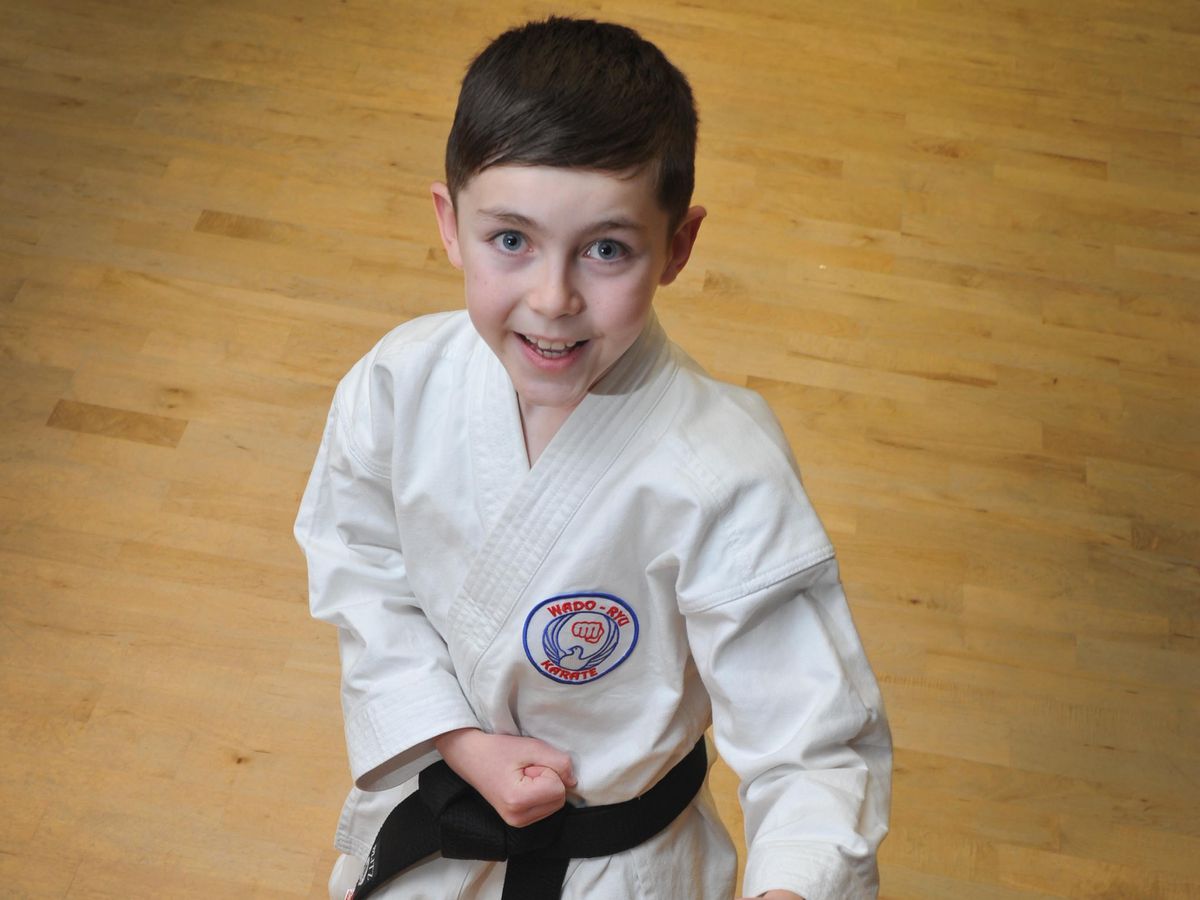 WATCH: Shropshire's karate kid is UK's youngest black belt | Shropshire