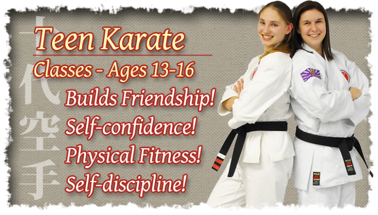 Teen Karate Classes - Ages 13-16 - Academy of Traditional Karate