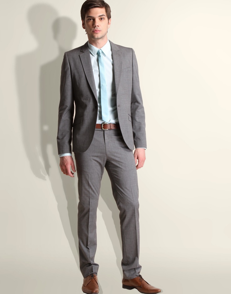 groomsmen suits | Grey suit brown shoes, Charcoal suit brown shoes