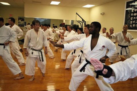 Traditional Karate Training 2 tsuki-waza punching techniques - YouTube