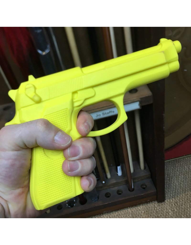 Rubber Training Gun – Yellow for self defence training - Enso Martial