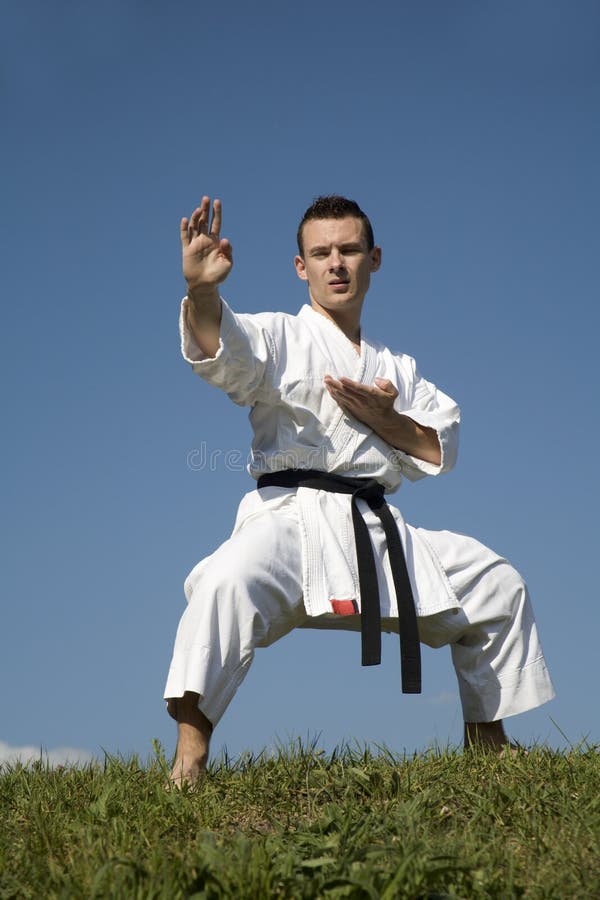 Training of Karate Champion - Kata Stock Photo - Image of tradition