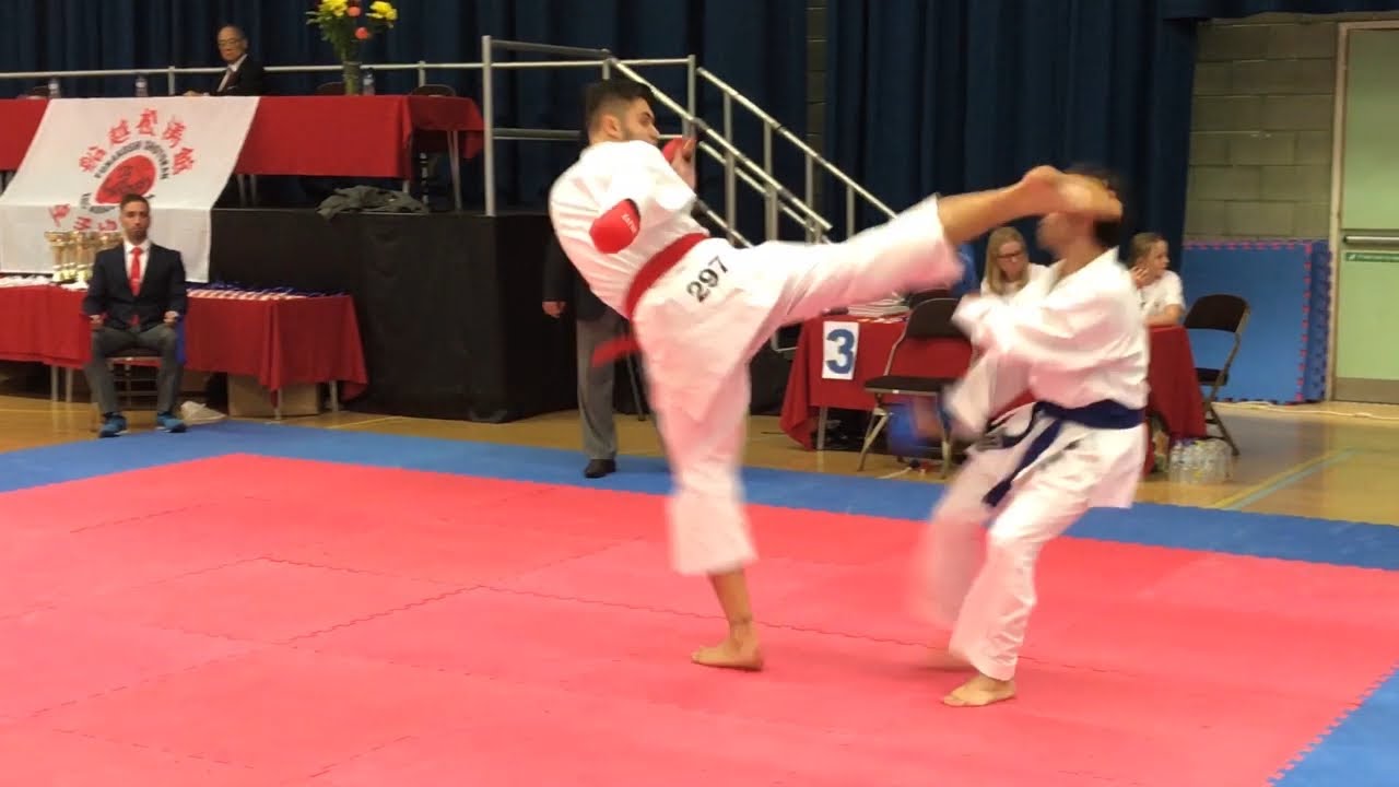 Shotokan Karate Kumite Highlights - YouTube