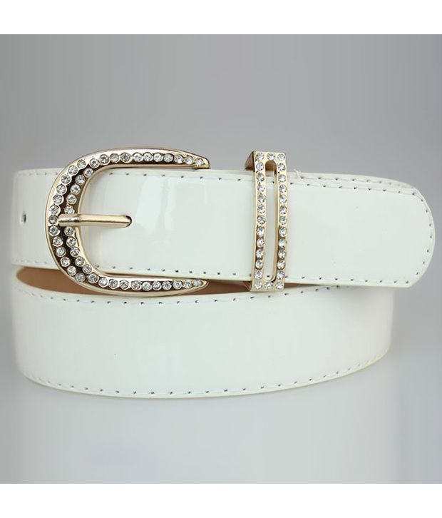 Fashion Street White Women - Belts: Buy Online at Low Price in India