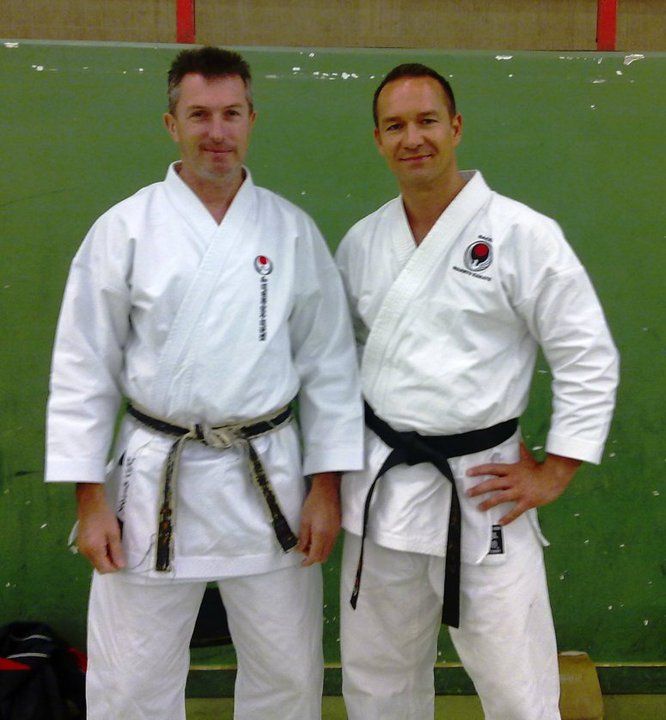 After yet a nother great Wado Ryu session with Sensei Jon Wicks http