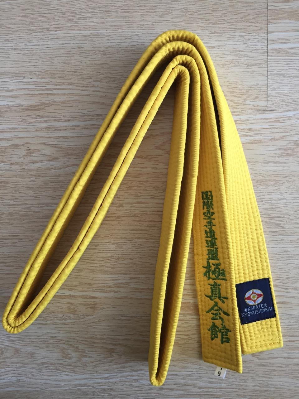 Kyokushin Karate color belt - 1002 (China Manufacturer) - Martial Arts