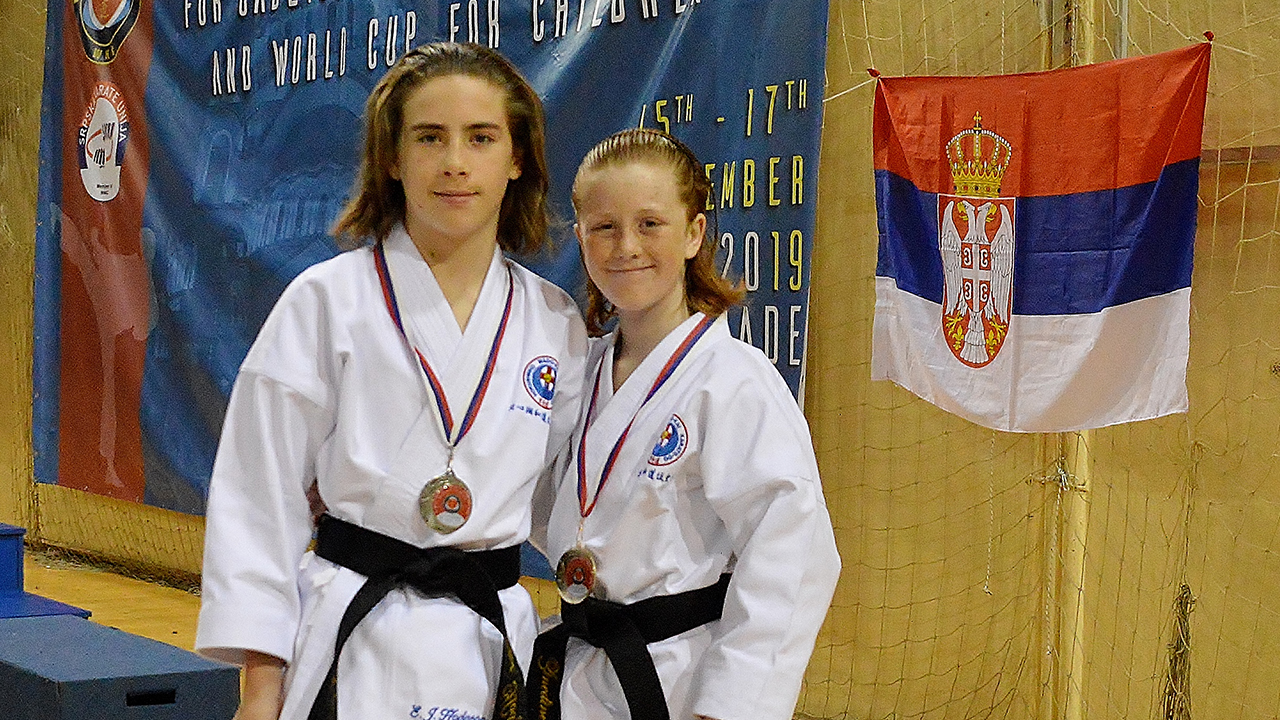 Workington Academy students excel in World Karate Championships 2019