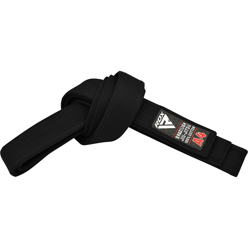 RDX B1 Black Brazilian Jiu Jitsu Belt