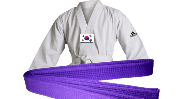 Requirements for Purple Belt 3th gup in Taekwondo - Kicks, techniques
