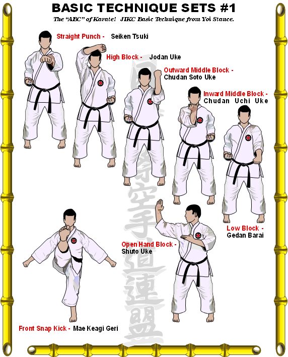 Basic_1.FH11 | Shotokan karate, Kyokushin karate, Karate kata