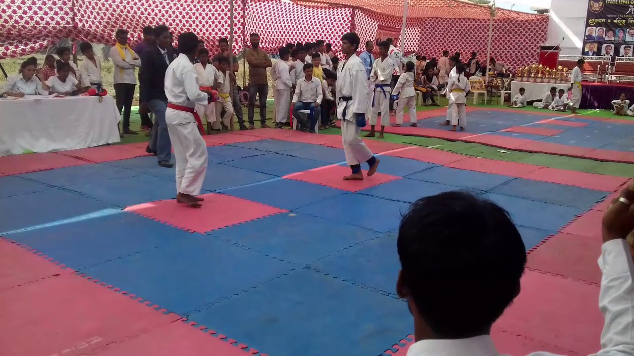 Open state karate championship. Sujal Rangari(1) - YouTube