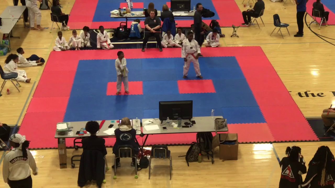 Karate tournament formation - YouTube