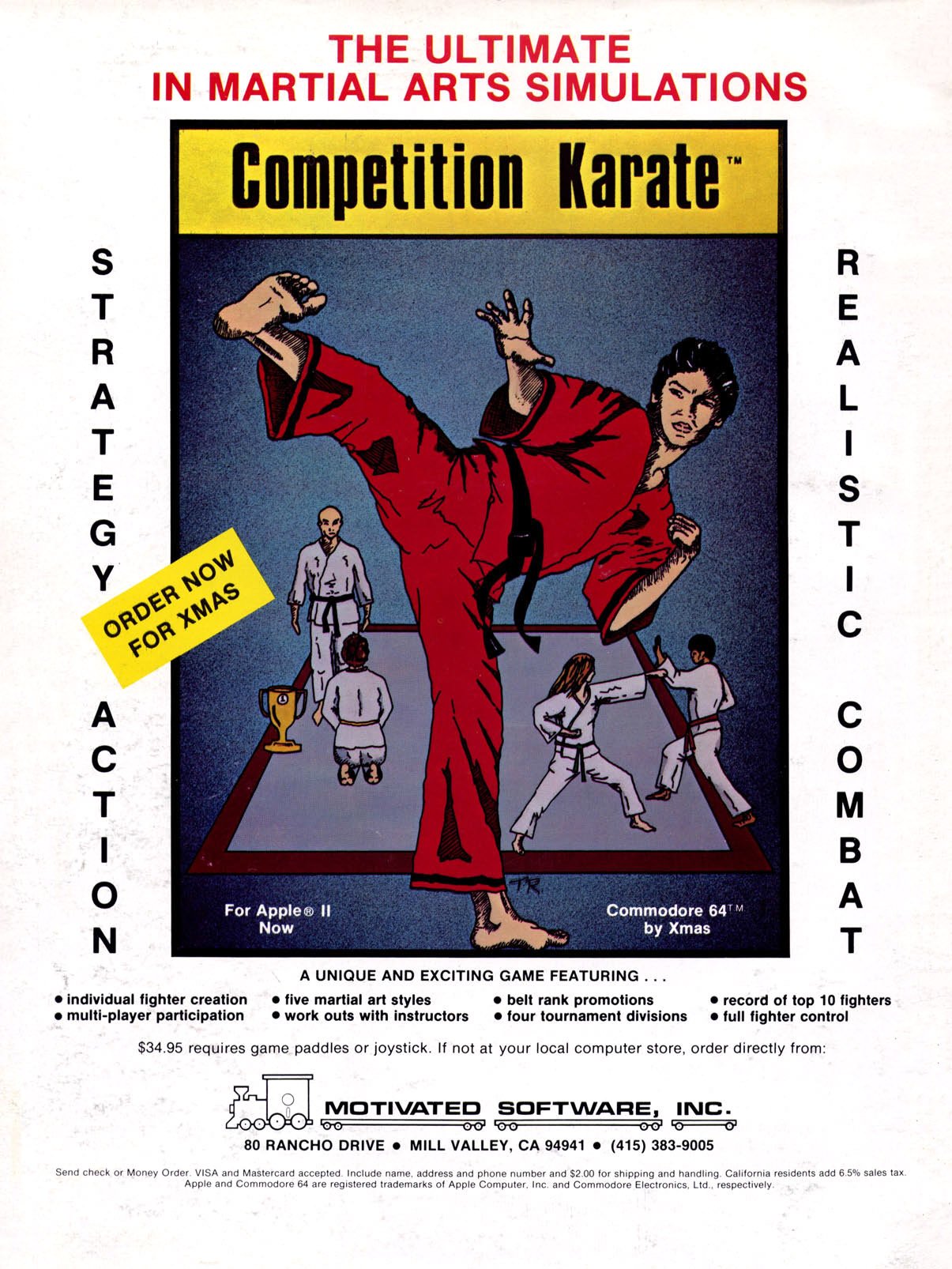 Competition Karate - Apple II - Retromags Community