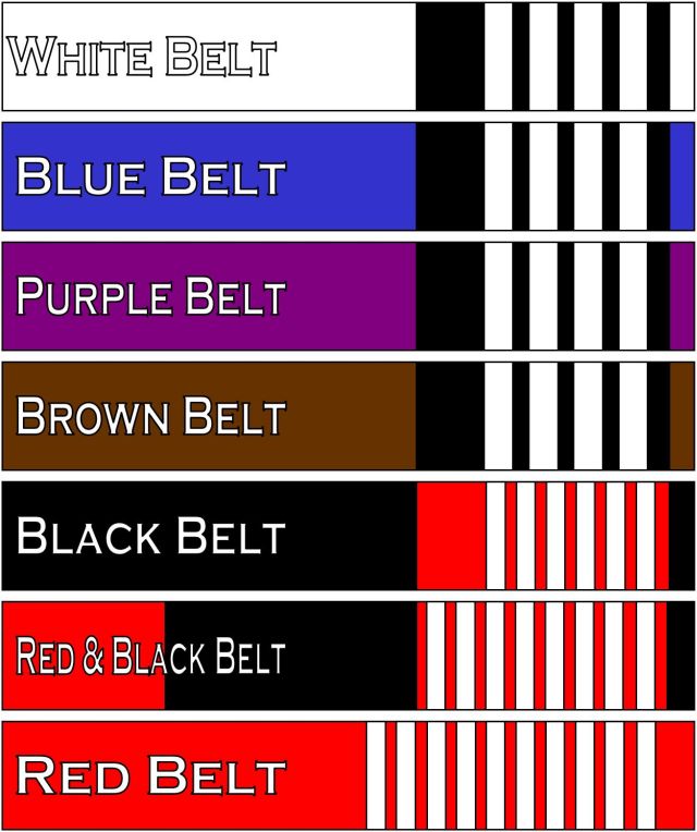 BJJ Belts: