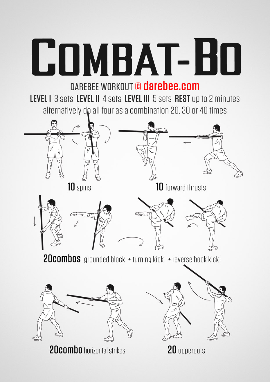 Combat Bo Workout | Martial arts workout, Martial arts, Martial arts