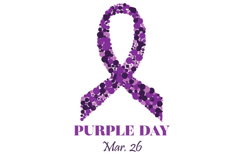 Meaning of Purple Ribbon : Get understandable the symbolization of