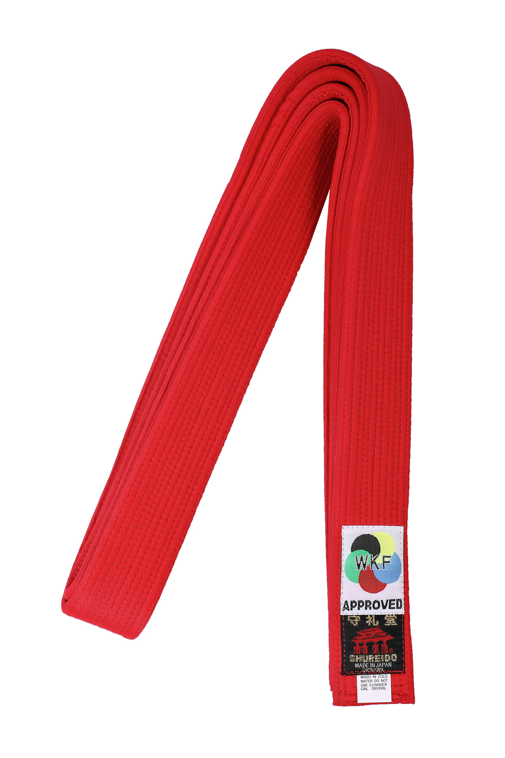 Kata Belt (Red) – Shureido – Karate WKF Kumite Karategi Karatedo Karate