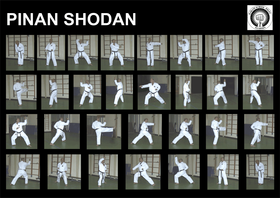 pinan shodan.gif (1128×800) | Self defense martial arts