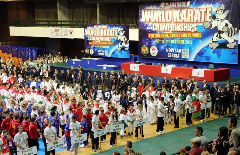 World Karate Championships 2012 Editorial Stock Image - Image of