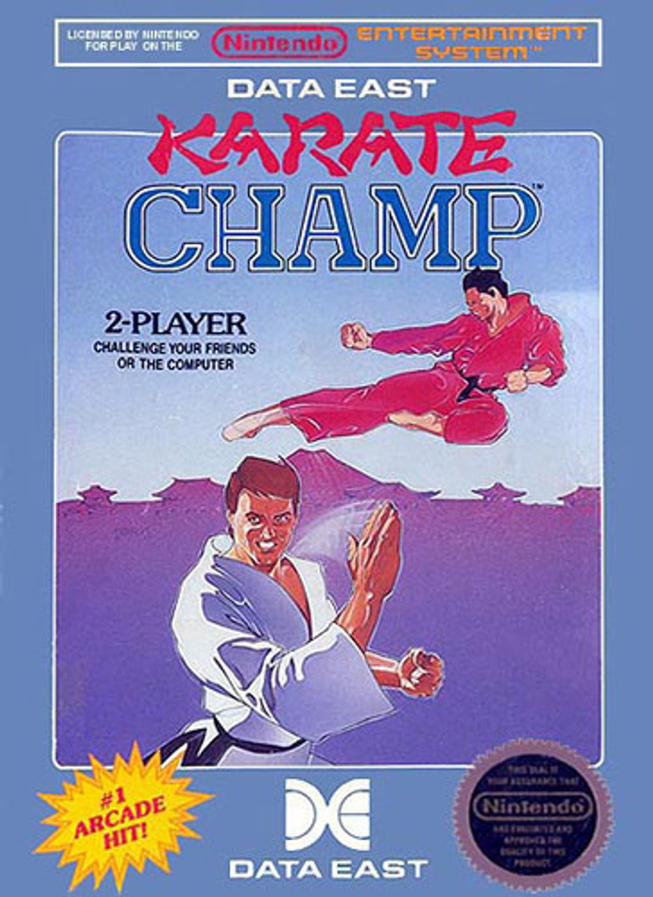 Karate Champ Nintendo NES Original Game For Sale | DKOldies
